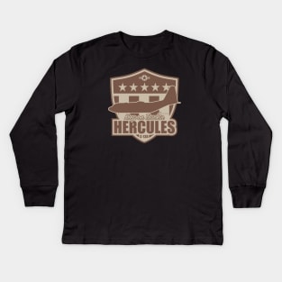 C-130 Hercules Kids Long Sleeve T-Shirt